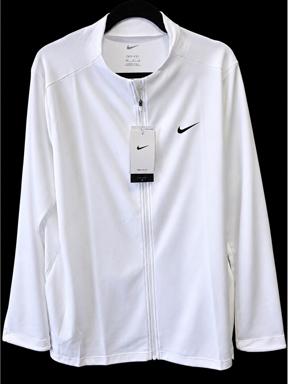 Nike Women's Golf Full Zip Jacket XXL White